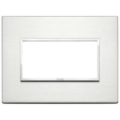 Placca 4M Alluminio Grigio Next